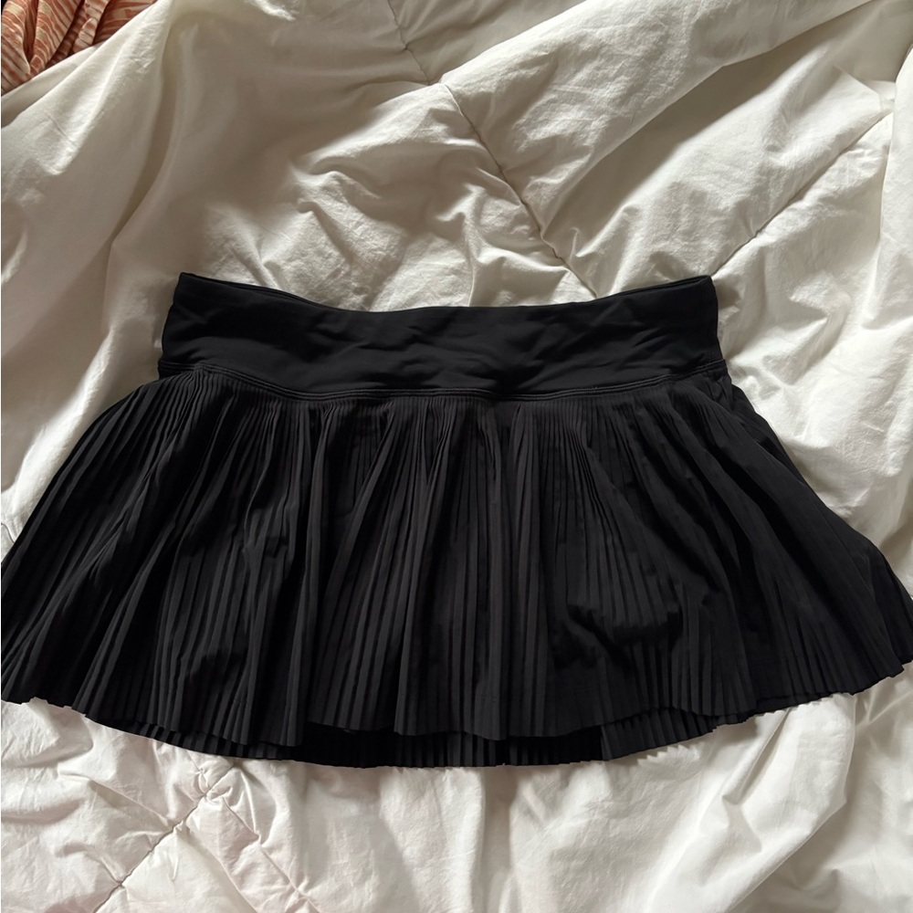 Lululemon Athletica Black Skater Mini Skirt